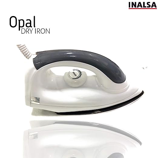 Inalsa Opal 1000 W Dry Iron White/Grey Inalsa Opal 1000 W Dry Iron White/Grey